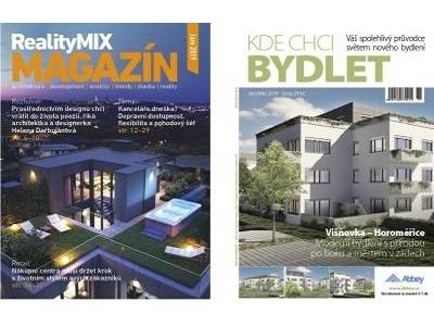 Jarní vydání RealityMIX MAGAZÍNU i katalogu KDE CHCI BYDLET vychází již tento týden