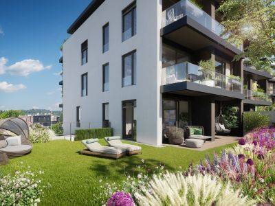 top‘ rezidence Pomezí nabízí nové byty a rodinné řadové domy z 2. etapy
