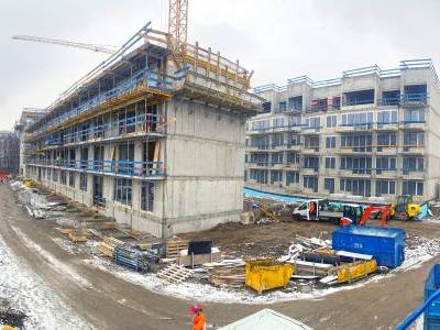 Projekt Koti Libeň hlásí dokončení hrubé stavby
